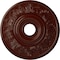 Ekena Millwork Vienna Ceiling Medallion (Fits Canopies up to 6 1/2"), 20"OD x 3 1/2"ID x 1 1/2"P, Brushed Mahogany CM20VIBMF - alternate 1